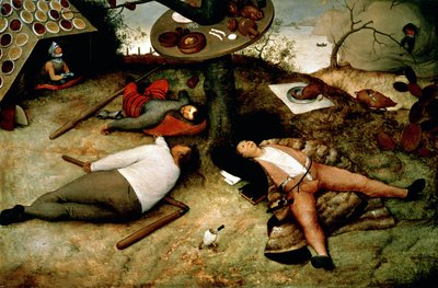 Land of Cockaigne by Pieter Bruegel the Elder